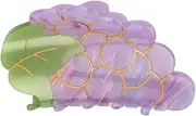 Grape Claw Clips,Cellulose Acetate Hair Clips,Small Claw Clips for Women