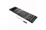 HOMASA Vibration Massage Mat Heated Shiatsu Neck Massager Full Body Electric Heating Pad Shoulder Back Leg Heater Car Seat Cushion