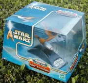 Hasbro Star Wars Naboo N-1 Starfighter & Solar Sailor MIB & Obi Wan Kenobi
