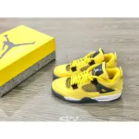 在飛比找蝦皮購物優惠-高品質 Air Jordan 4 Tour Yellow 黑