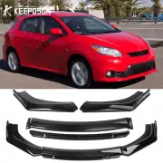 For Toyota Matrix 08-14 Front Bumper Lip Splitter Diffuser Body Kit Gloss Black
