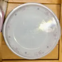 在飛比找Yahoo!奇摩拍賣優惠-美國CORELLE 康寧餐盤花漾派對10吋平盤+10吋微波蓋