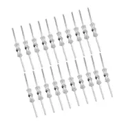 Ceiling Light Accessories Chandelier Clips Crystal Chandeliers Silver 3.30X0.50X0.10cm Fastening Pins 300Pcs