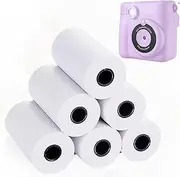 5 Rolls Print Paper for WEEFUN Instant Print Camera Kids Camera 1080P HD Digital Camera to Age 6-12 Boys and Girls Birthday Gifts