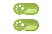 2x Prepara 12cm Plastic/Stainless Steel Herb Rosemary/Oregano Stripper Tool GRN