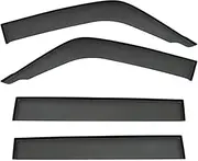 Window Visor Wind for Mitsubishi Pinin 1998-2015 Car Window Visor Awning Shelters Windshield Side Window Rain Sun Shade