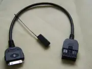 Aux Adapter Cable For Infiniti G25 M35H M35 M37 M45 M56 IPOD iPhone 284H2-1BA0B