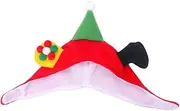 ERINGOGO Xmas Party Pet Cap Cartoon Decorative Hat for Cats Dogs for Holiday Photoshoots Comfortable Texture Cute Design for Festive Costumes Fit