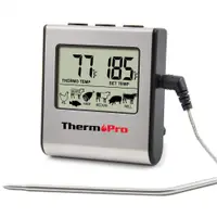 在飛比找蝦皮商城優惠-ThermoPro TP-16 燒烤用探針式溫度計 LCD 