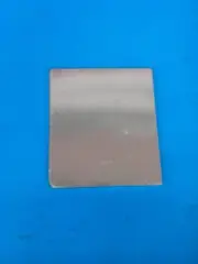 1pcs Zinc Zn Anode Sheet Plate for Hull Cell 3mm x 70mm x 60mm E0Z-C GY