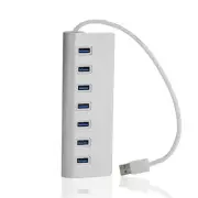 FireWire Cables & Adapters Usb Hubs Portable Aluminum Charging And Data 7 3 Feet 3.0 Cable Silver