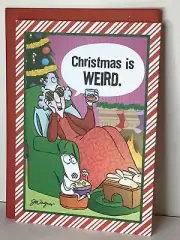 Lot of 4 Hallmark Shoebox MAXINE Christmas Is Weird Card Funny