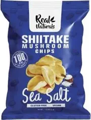 Real Naturals Shiitake Mushroom Chips Sea Salt 12x32g