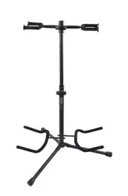 Gator Frameworks Double Guitar Stand Heavy Duty Adjustable Neck Restraints