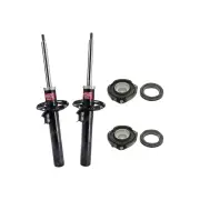 Pair Front KYB Shock Absorbers Strut Mount Kit for Volkswagen Jetta 1B 1K 05-17