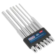 Parallel Pin Punch Set 6pc 200mm - Sealey AK9128L New
