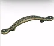 Amerock-BP1580R2 (lot Of 10) 3” CTC Leaf Cabinet Pulls In Weathered Brass