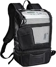 Portable Oxygen Concentrators Backpack Compatible with Inogen One G3 & Inogen One G5, Lightweight Oxygen Machine Carrying Bag (Black)