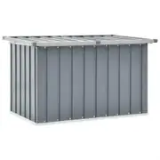 Garden Storage Box Grey 109x67x65 cm
