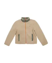 Ralph Lauren Kids Zip-Up Reversible Jacket Nude