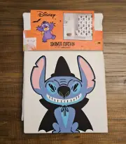 Disney Halloween Stitch Shower Curtain Brand New Rare HTF