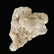 Purple backbone crystal and flake calcite