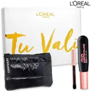 [L'oréal] L'oreal air volume + pencil + clutch bag