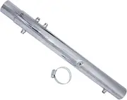Compatible With Royal Enfield New Classic Reborn Meteor 350cc Bend Pipe Better Sound Chrome