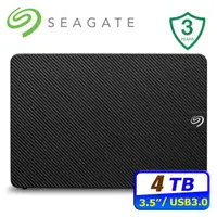 在飛比找PChome24h購物優惠-Seagate 新黑鑽 4TB 3.5吋外接硬碟(STKP4