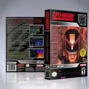 SNES Case - NO GAME - Judge Dredd