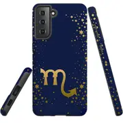 For Samsung Galaxy S22+ Plus Case, Armour Cover, Scorpio Sign