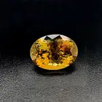 天然黃色黝簾石(YELLOW ZOISITE)裸石3.96CT [基隆克拉多色石]