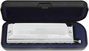12/16 Hole Chromatic Harmonica for Adults - Perfect for Beginners, Practice, and Performing (12 holes 48 notes)