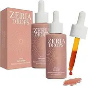 Sunless Tanning Drops – Drinkable Tanning Drops to Formulated to Naturally Enhance Melanin Production and Elevate Your Skin Tone for a Radiant, Sun-Kissed Glow (2pcs)