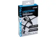 Crest Lightning To Usb-a 1.5m Ultra Durable Cable Each