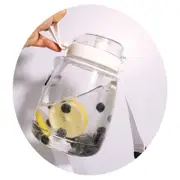 Clear Large Water Bottle Jug With Shoulder Strap White Water Bottles & Vacuum Flasks