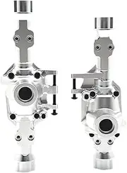 Front and Rear Axle Shell Spare Parts Replacements Easy to Install Upgrade Accessories RC Car Parts for 104020 1:10 Vehicles, Silver