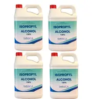 4 x 100% Isopropyl Alcohol Isopropanol Rubbing Alcohol 5L - Fast & Free Shipping!!