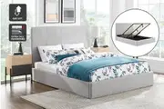 Shangri-La Antalya Gas Lift Bed - Light Grey