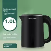 1.0L Mini Electric Kettle Small Capacity 304 Stainless Steel Teapot Hotel Dormit