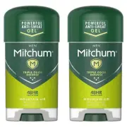 Mitchum Gel Mountain Size 2.25z Mitchum Mountain Air Clear Gel Anti-Perspirant &