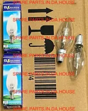 2 x Westinghouse Rangehood Lamp Light Bulb Globe WRH602AW WRH602KW WRH603UW