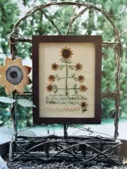 SUNFLOWER TREE #53 Cross Stitch Chart by Fanci That - 1994