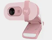 Logitech Brio 100 Full HD 1080p webcam with auto-light balance, integrated priva