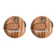 Professional Golf Stroke Counter Scorer Accurate Golf Score Keeping Device for Golfer Gift Wood Grain Color