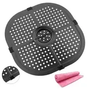 Air Fryer Grill Pan For Gourmia GAF798 7QT Air Fryers, 9.1IN Upgraded Square