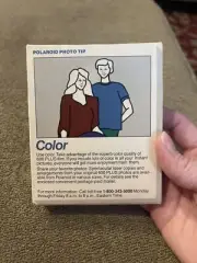Polaroid 600 Plus Vintage Film Exp. 06/90 Never Opened (BL)