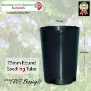 75mm Plastic Round Tube - BULK BUY - pack of 2640 (4 x Full Box)
