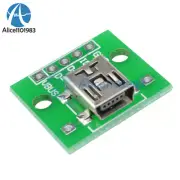 10PCS Mini USB to DIP Adapter Converter for 2.54mm PCB Board DIY Power Supply