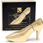 Glamour & Heels Bottle Pump Style Gold Edition Perfume/fragrance for women 30ml EDP